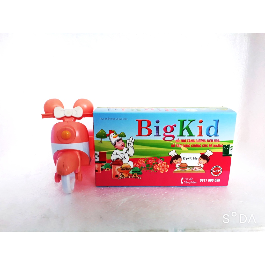 Siro BIGKID, hỗ trợ tăng cường tiêu hóa, giúp ăn ngon; tăng cường sức đề kháng cho trẻ