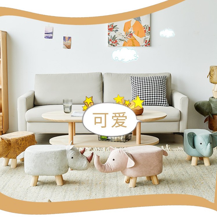 Ghế đẩu nhỏ cho trẻ em -  Hình con vật sở thú đáng yêu - Vườn trẻ mẫu giáo | BigBuy360 - bigbuy360.vn