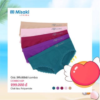 COMBO 5 QUẦN LÓT MÃ 1552 MISAKI( SP PHÂN PHỐI CỦA VERA)