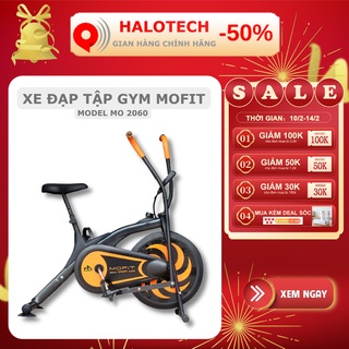 Xe đạp tập gym mofit đồng hồ hiển thị đa năng điều chỉnh độ cao mo 2060 - bảo hành 12 tháng, đổi mới 7 ngày