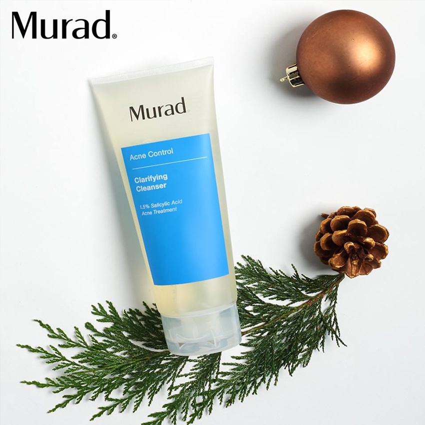 Mặt nạ đất sét hút dầu và ngăn ngừa mụn Murad Clarifying Mask Tặng  AHA/BHA Claenser 15 ml + Clarifying Cleanser 15ml