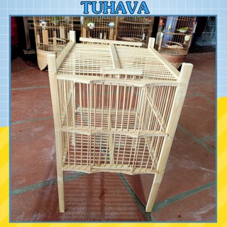 Lồng tắm chim khuyên Tuhava lồng tắm khuyên nhỏ gọn tiện lợi