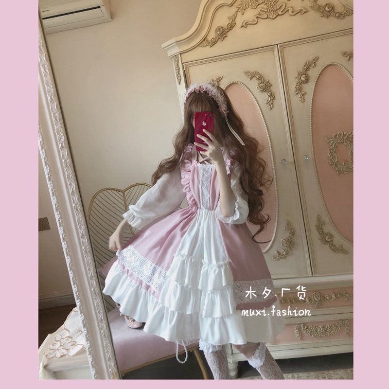 Váy LOLITA COSPLAY kèm ảnh thật LT13683 | BigBuy360 - bigbuy360.vn