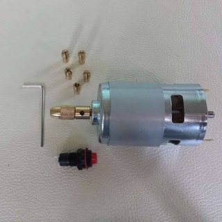Motor 775 + bộ đầu kẹp mini