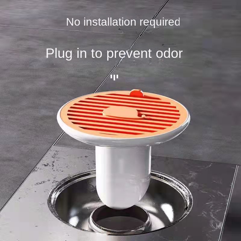 Nắp Đậy Cống Thoát Nước Sàn Nhà Vệ Sinh Tự Động Khử Mùi Chống Mùi Hôi Tiện Dụng