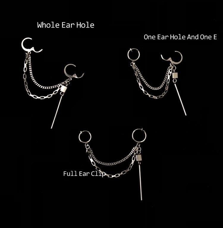 Khuyên Tai Kiểu Dáng Độc Đáo Cá Tính Phong Cách Hiphop