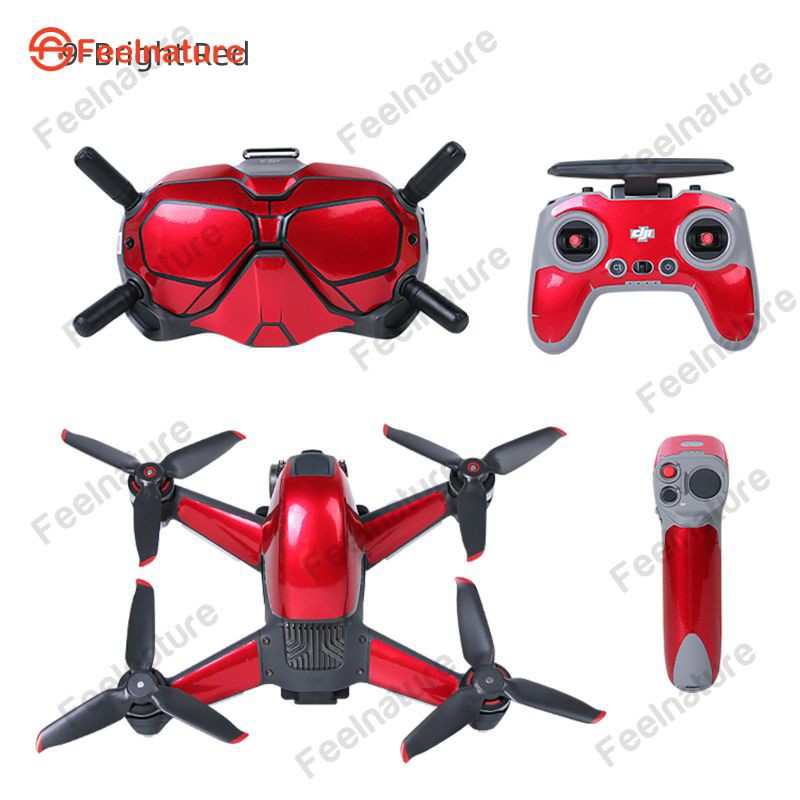 Hình Dán PVC Trang Trí Bảo Vệ Điều Khiển Từ Xa Cho Máy Bay Không Người Lái DJI FPV