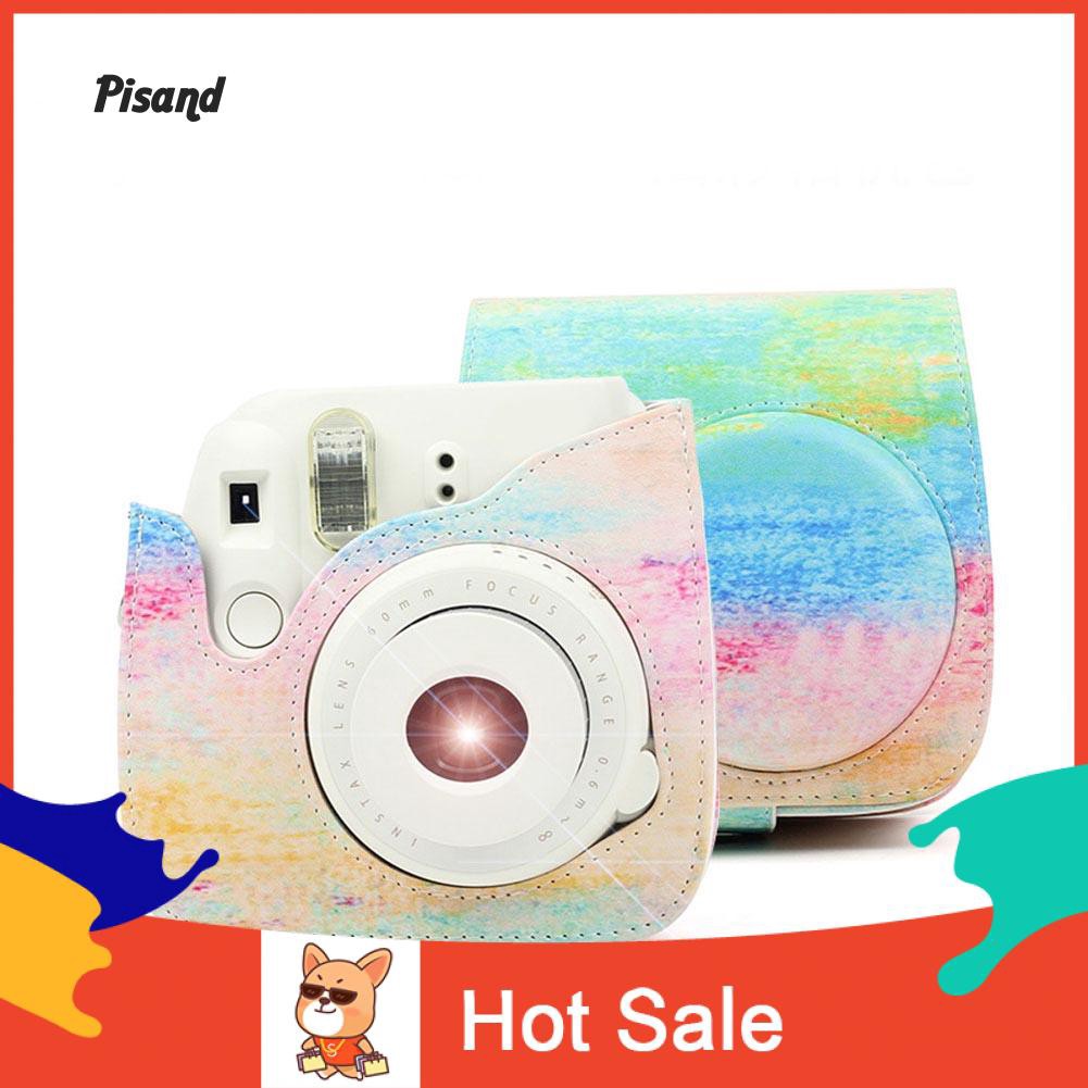 Miếng Dán Hình Hoa Hướng Dương Trang Trí Máy Ảnh Fujifilm Instax Mini 8 / 8 + / 9