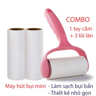Cây Lăn Bụi Quần Áo Đa Năng ( Tặng Kèm Lõi ) Làm Sạch Giường Chiếu, Sofa...