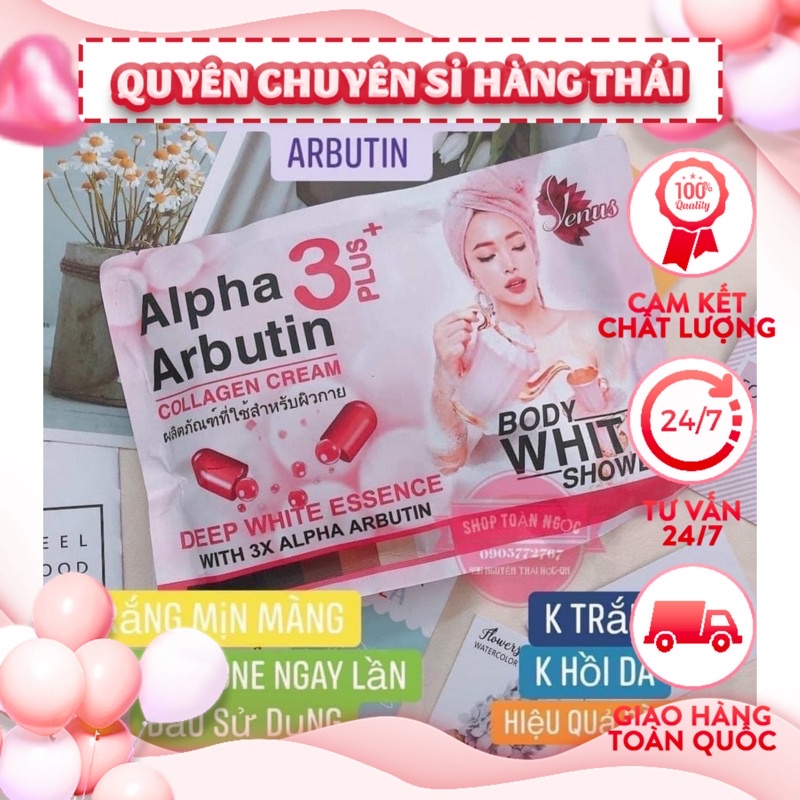set tắm tráng alpha 3plus thái