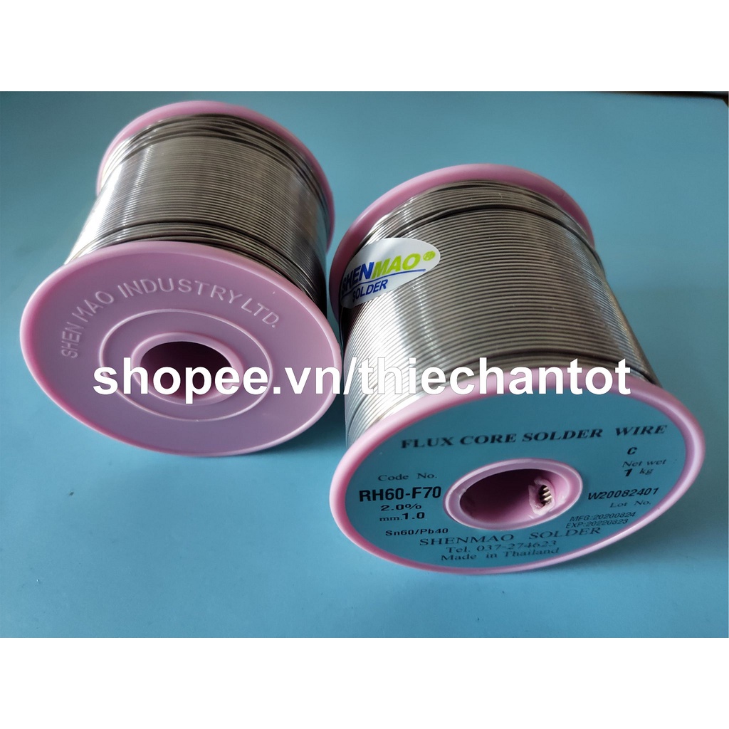 Cuộn thiếc hàn xịn SHENMAO nhẹ lửa