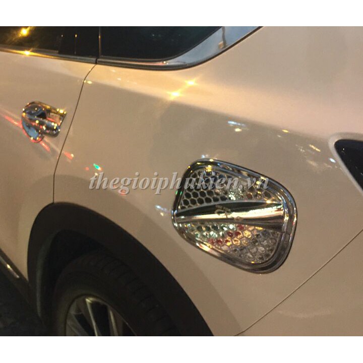 Ốp nắp bình xăng Mazda CX8, CX-8 - mạ Crom( hàng chất )