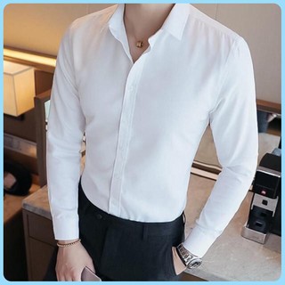 Áo sơ mi  - Áo sơ mi lụa cao cấp - Chất liệu lụa mềm mịn, mát mẻ, dáng trẻ trung thanh lịch, mặc bao đẹp