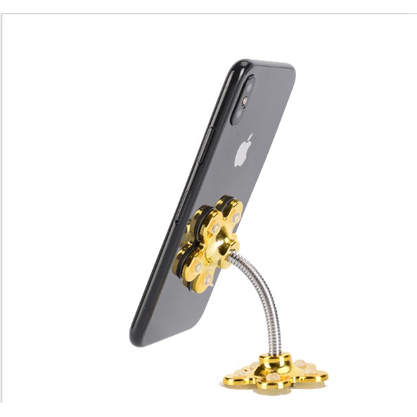 Gía đỡ điện thoại hút chân không hình hoa siêu dính siêu chắc chắn để trên ô tô bàn làm việc vô cùng tiên lợi | BigBuy360 - bigbuy360.vn