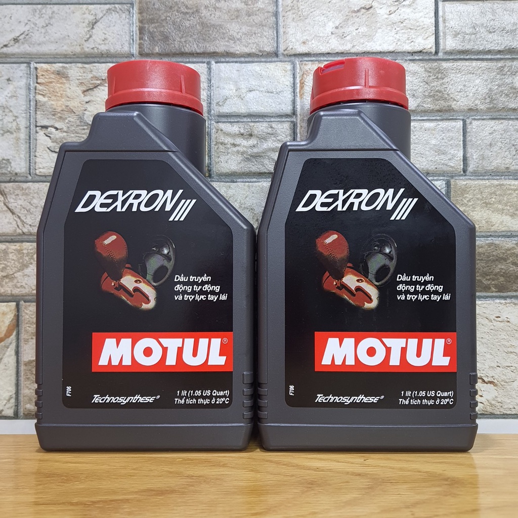Dầu Hộp Số Tự Động Và Trợ Lực Tay Lái 100% Tổng Hợp Motul ATF VI Và Motul DEXRON III- Dành Cho Ô Tô-Dung Tích 1L.