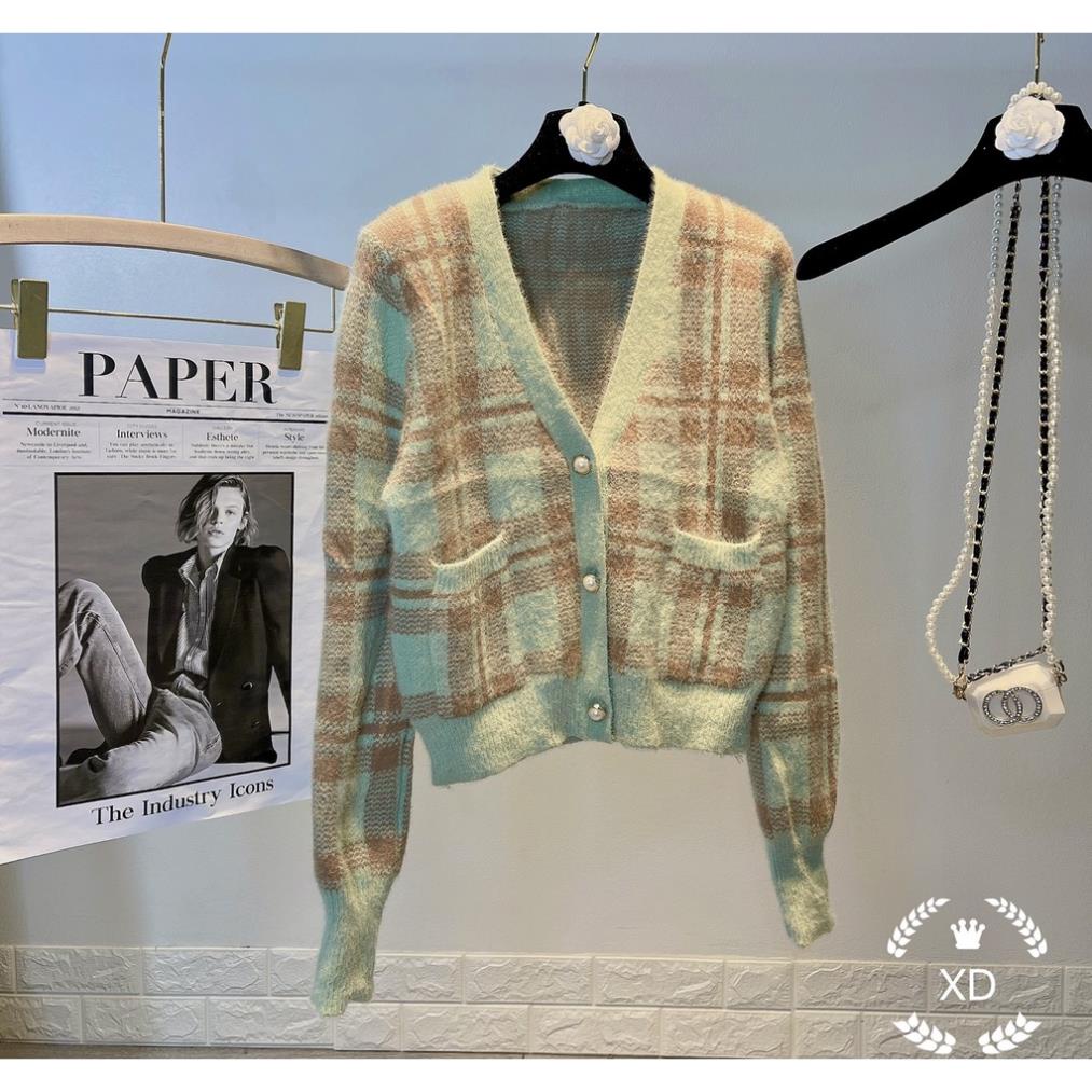 Áo len nữ tay dài, áo len lông nữ dày mượt mặc rất ấm họa tiết cực xinh dễ phối đồ hàng hót trend thu đông 2021 | BigBuy360 - bigbuy360.vn