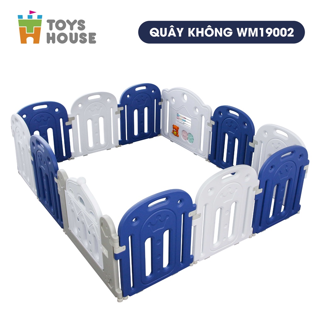 Quây bóng cho bé hình vương miện - đồ chơi vận động trong nhà cho bé Toyshouse (tặng kèm thảm)