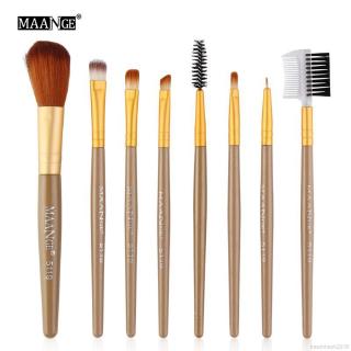 Bộ 8 Cọ Trang Điểm Maangee
