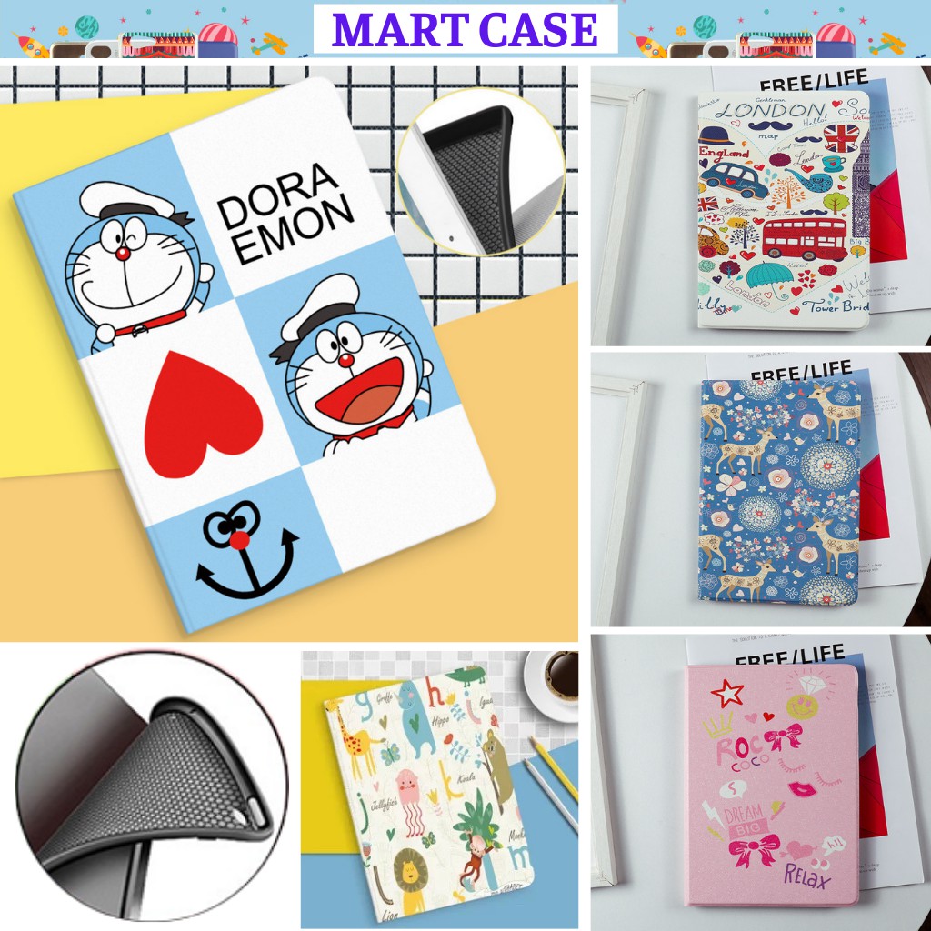 Ốp ipad Silicon hình London cute ốp ipad gen 8/Pro 11/9.7/10.5/Air 3/Air 4/ipad 2017/2018...MART CASE