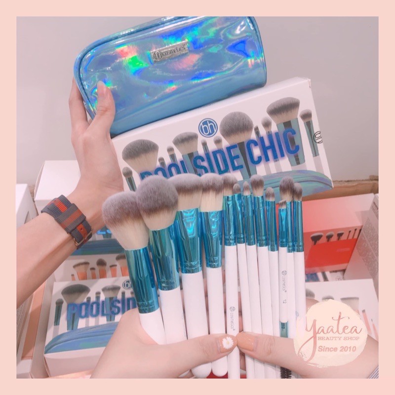 [GIÁ SHOCK] Bộ cọ 12 cây BH COSMETICS POOLSIDE CHIC BRUSH SET