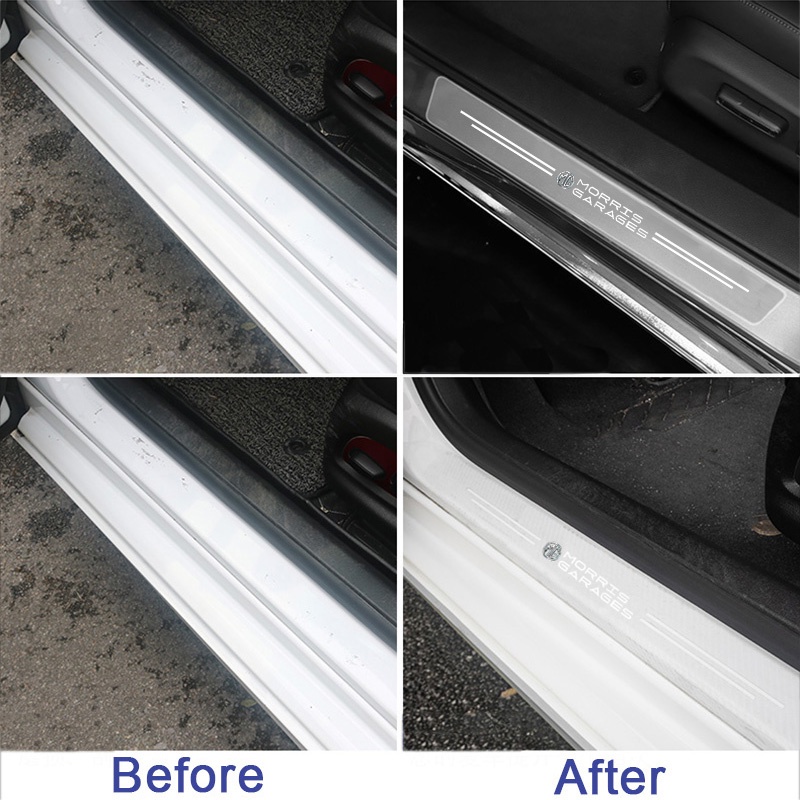Miếng dán bảo vệ chống va chạm chất lượng cao cho bàn đạp cửa xe hơi MG ZS HS MG3 MG5