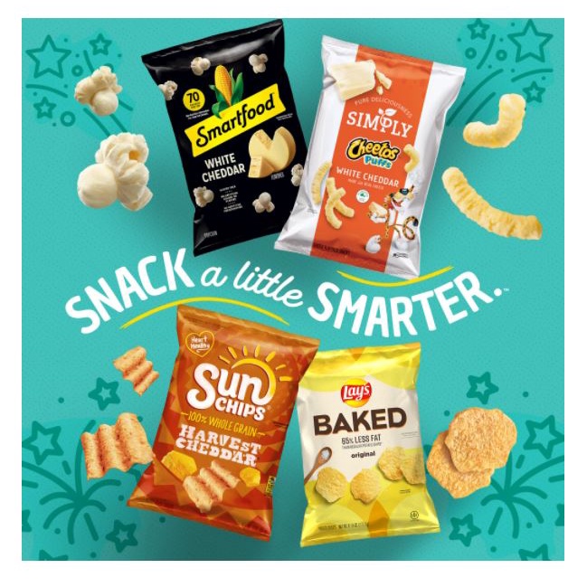 Bánh snack sunchips harvest cheddar flavored whole grain snacks 184,2g