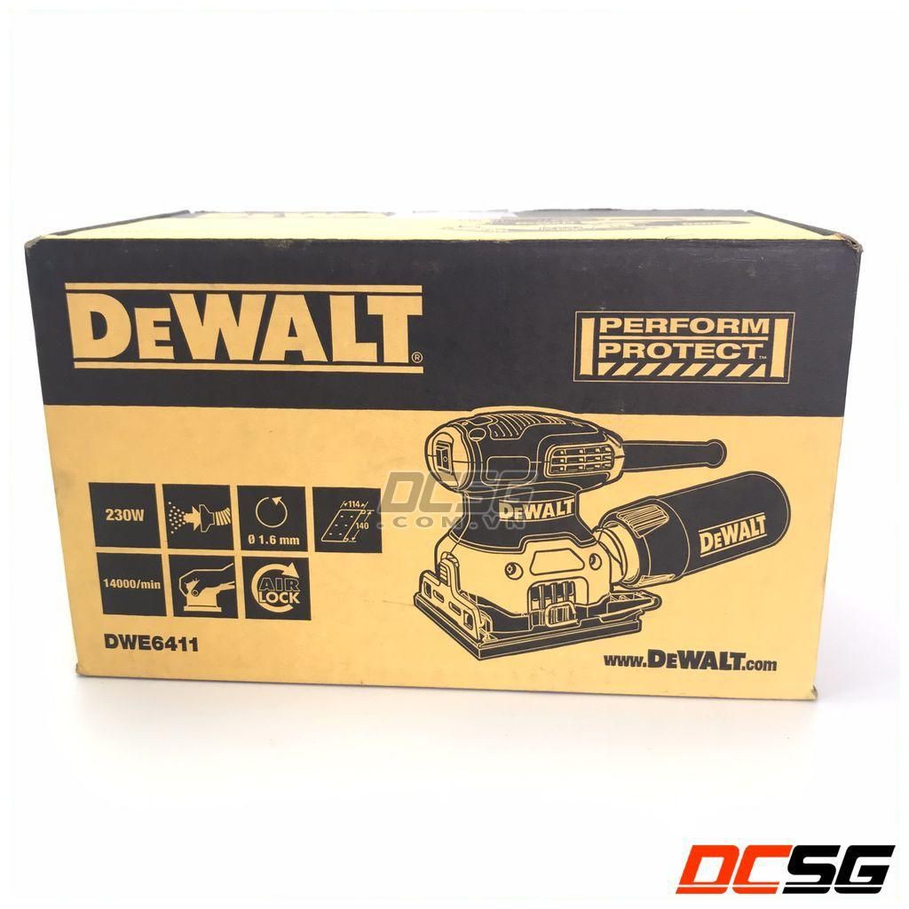 Máy chà nhám vuông dùng điện 230W Dewalt DWE6411-B1