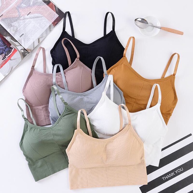 Bra tập gym vải cotton mềm , thấm mồ hôi 446