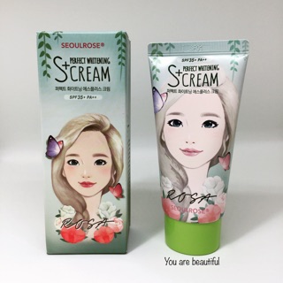 KEM DƯỠNG TRẮNG DA CHỐNG NẮNG SeoulRose Rosa Perfect Whitening S+ Cream SPF35+ PA++