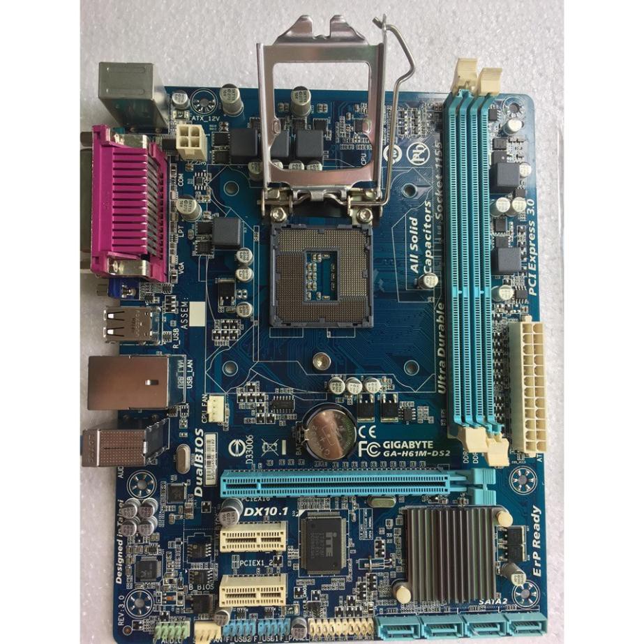 Combo main chip H61+i5 3470 TẶNG (CHẶN MAIN +  KEO TẢN NHIỆT)