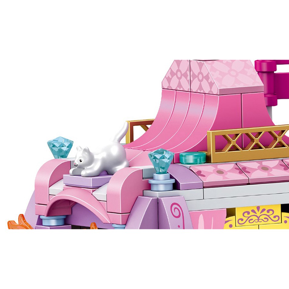 [Mã LIFETOYS1 giảm 30K đơn 99K] Đồ Chơi Lắp Ráp Lego Mô Hình Xe Ngựa Hoàng Gia Công Chúa Disney Dành Cho Trẻ Em