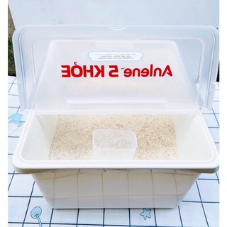Thùng đựng gạo Inohi 12kg (HKM SỮA ANLENE)