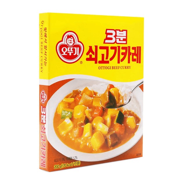 Sốt cà ri bò ăn liền Ottogi hộp 200g