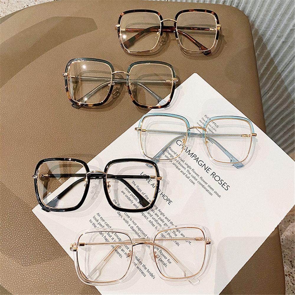 Kính Mát Gọng Lớn Chống Tia UV Phong Cách Retro