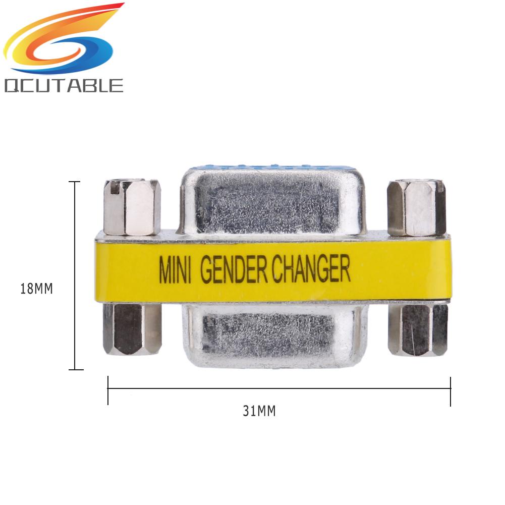 Set 2 Đầu Nối Chuyển Đổi DB9 Female Sang Female RS232