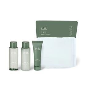Set 3 mỹ phẩm HANYUL làm dịu da chiết xuất ngải cứu