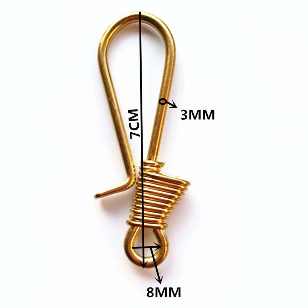Móc Kẹp Bằng Đồng Thau Cứng Chuyên Dụng Cho Thợ Lặn