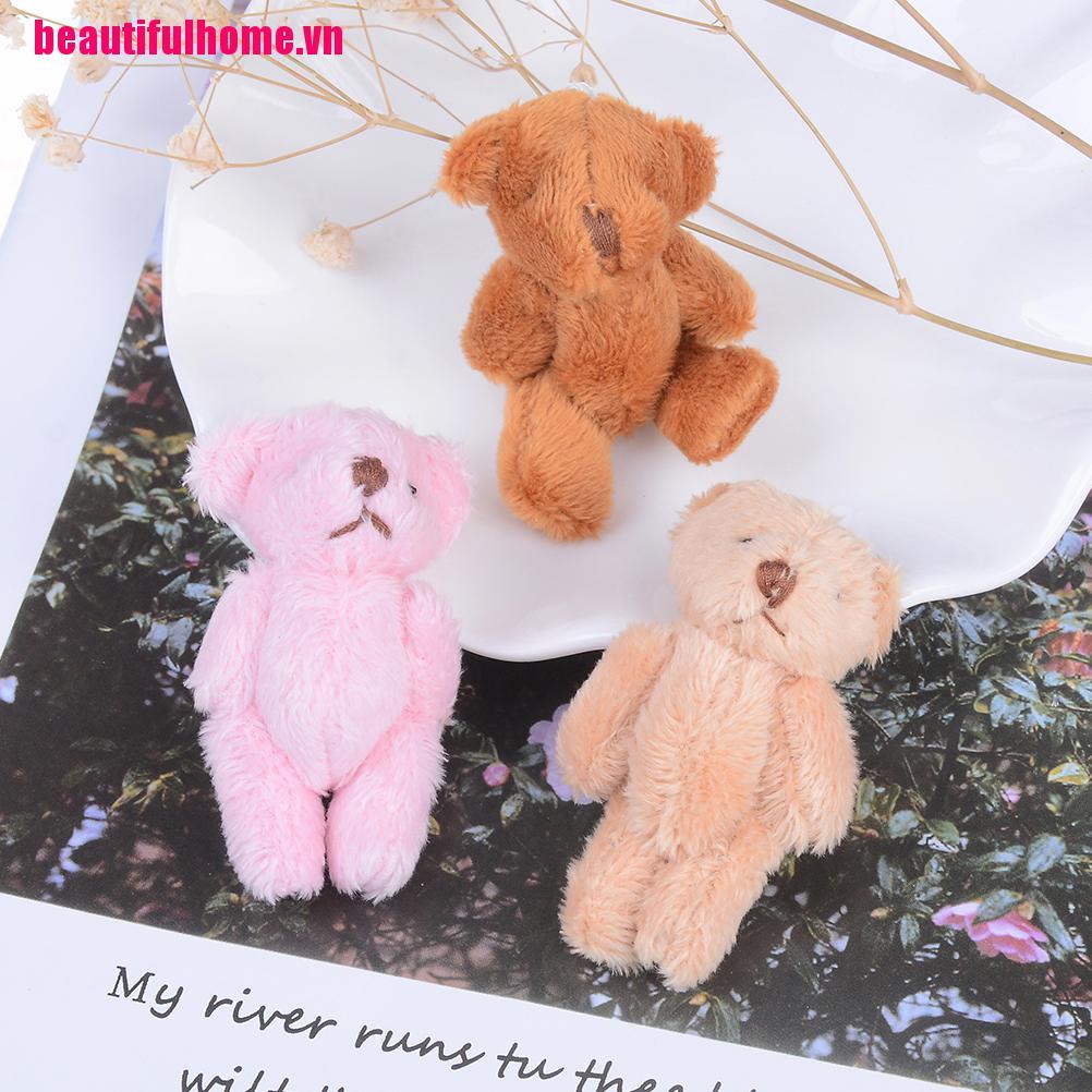 Gấu Bông Teddy Mini 6cm Dễ Thương Xinh Xắn