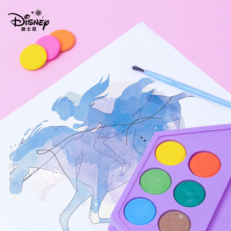 Bộ Tô màu Elsa và Biệt Đội Siêu Anh Hùng Hãng Disney cao cấp- Màu tô trẻ em MH: B0036