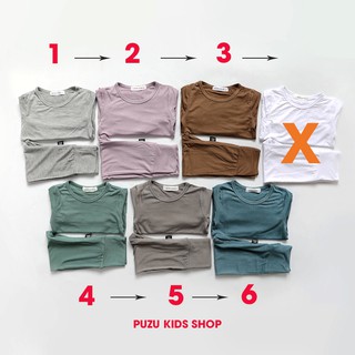 Đồ bộ trẻ em - Minky Mom mẫu trơn