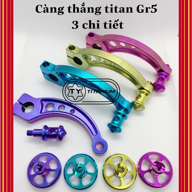 Càng thắng Titan Gr5 cho xe thắng đùm Honda hàng chuẩn đẹp