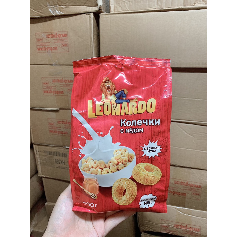 Bánh ngũ cốc Leonardo Nga 200g 250g