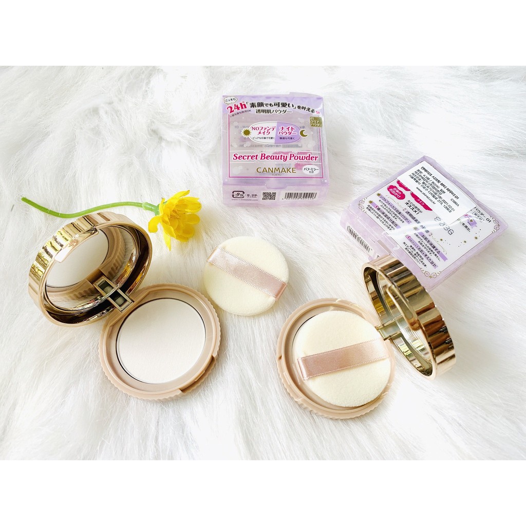 Phấn Phủ Bột Canmake Secret Beauty Powder 4g.#01