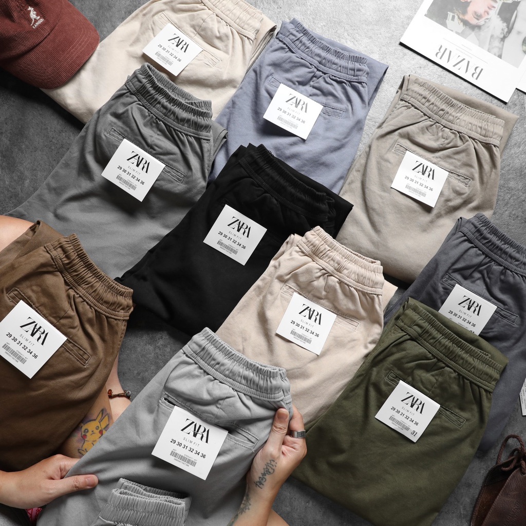 Quần jogger  chất vải kaki cực xịn