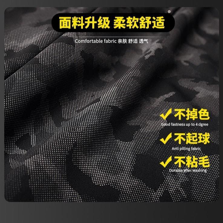 Quần Jogger Nam 3/4 Co Dãn Họa Tiết Rằn Ri Size L-5XL