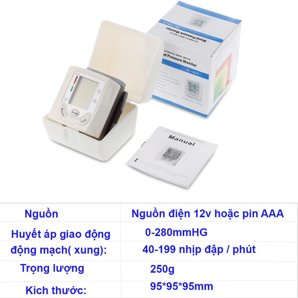 Máy Đo Huyết Áp, Máy Đo Huyết Áp Điện Tử - Chính Xác, An Toàn, Tiện Lợi, Cải Thiện Sức Khỏe. Bảo Hành 12 Tháng uy tín !
