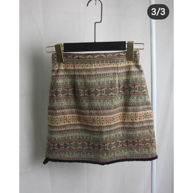 CHÂN VÁY DA NGẮN 2HAND VINTAGE ĐỒ SI