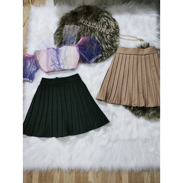 Chân váy dập li siêu hot ( có quần trong ) alohashop91