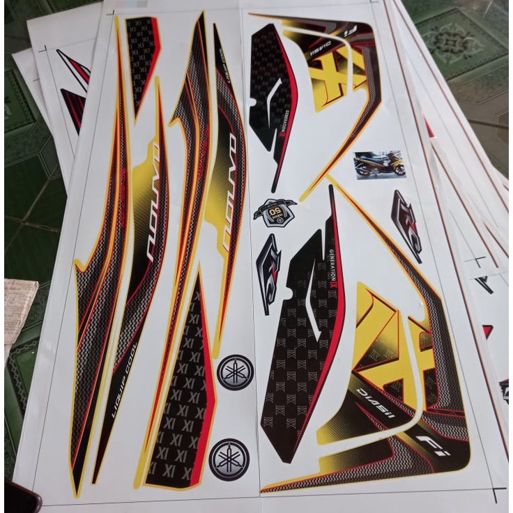 Tem rời nouvo 5 XI vàng