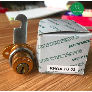 KHÓA TỦ VUÔNG, MÓC HUY HOÀNG (Chính hãng)